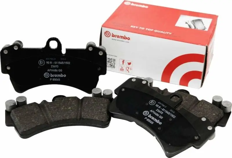 Brembo 04-09 Cadillac XLR/97-13 Chevrolet Corvette Rear Premium NAO Ceramic OE Equivalent Pad (BREP10047N)