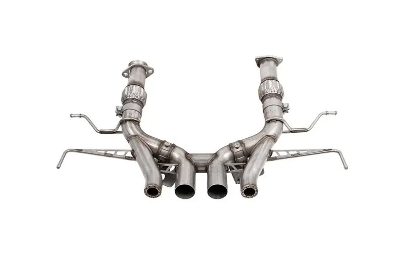 Corsa 23-25 Chevrolet Corvette C8 Z06 3in Valved Cat-Back Exhaust Muffler Delete Track Systemw/o Tip (COR21113)
