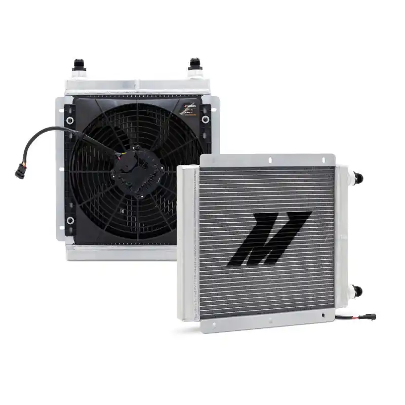 Mishimoto Universal Heat Exchanger Kit - With Integrated 1 x 12in Brushless Fan (MISMMHE-UNI-BRLS-K)