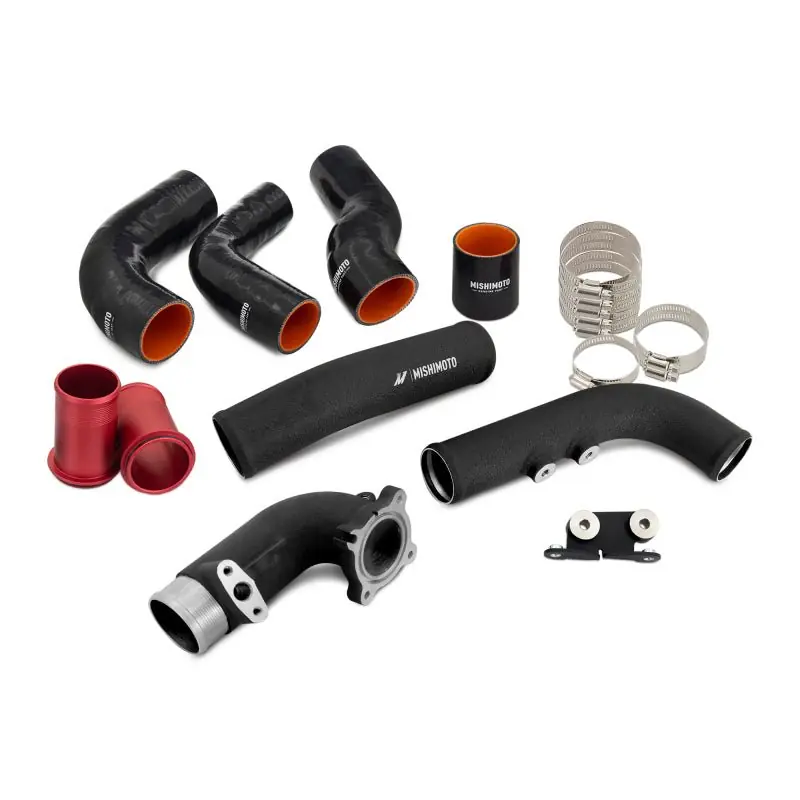 Mishimoto 2023+ Toyota GR Corolla Intercooler Pipe Kit - Micro Wrinkle Black (MISMMICP-GRC-23BK)