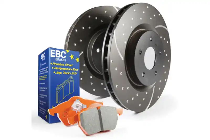 EBC S8 Brake Pad and Rotor Kit (EBCS8KF1239)