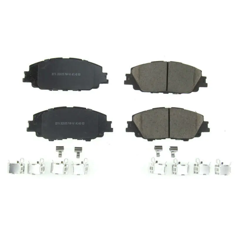 Power Stop 2019 Toyota Corolla Front Z17 Evolution Ceramic Brake Pads w/Hardware (PSB17-2176)