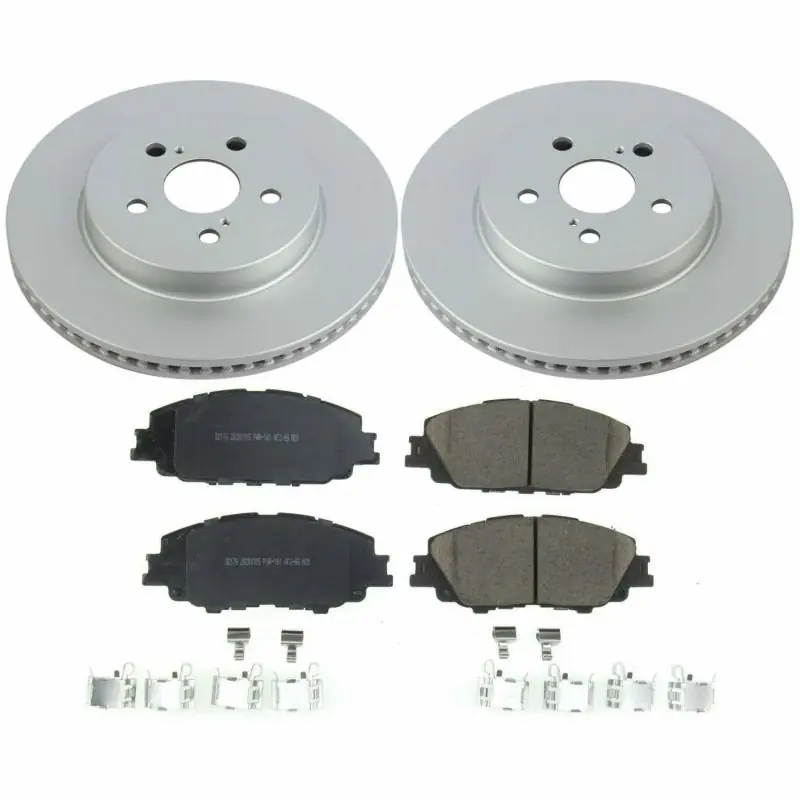 Power Stop 2019 Toyota Corolla Front Z17 Evolution Geomet Coated Brake Kit (PSBCRK8328)