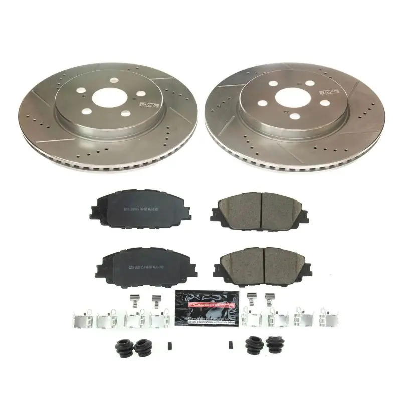 Power Stop 2019 Toyota Corolla Front Z23 Evolution Sport Brake Kit (PSBK8328)