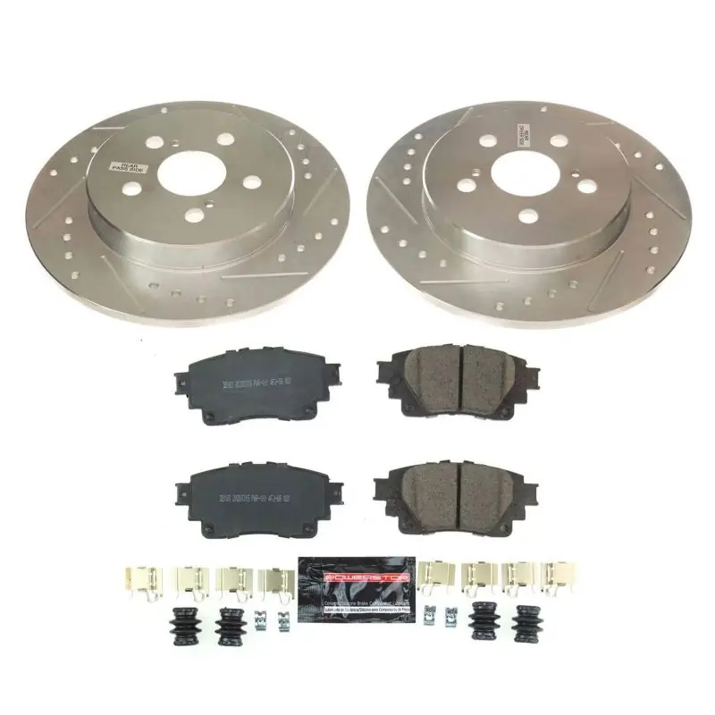 Power Stop 2019 Toyota Corolla Rear Z23 Evolution Sport Brake Kit (PSBK8336)