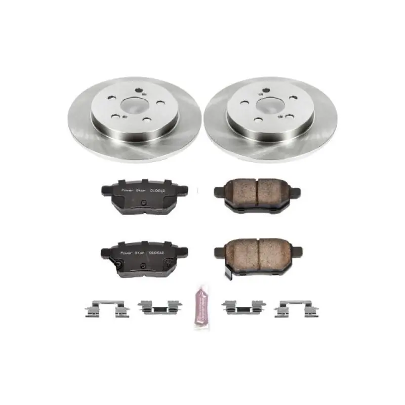 Power Stop 09-10 Pontiac Vibe Rear Autospecialty Brake Kit (PSBKOE4736)