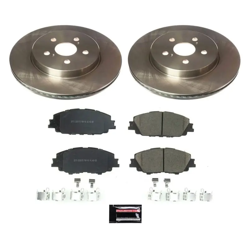 Power Stop 2019 Toyota Corolla Front Autospecialty Brake Kit (PSBKOE8328)