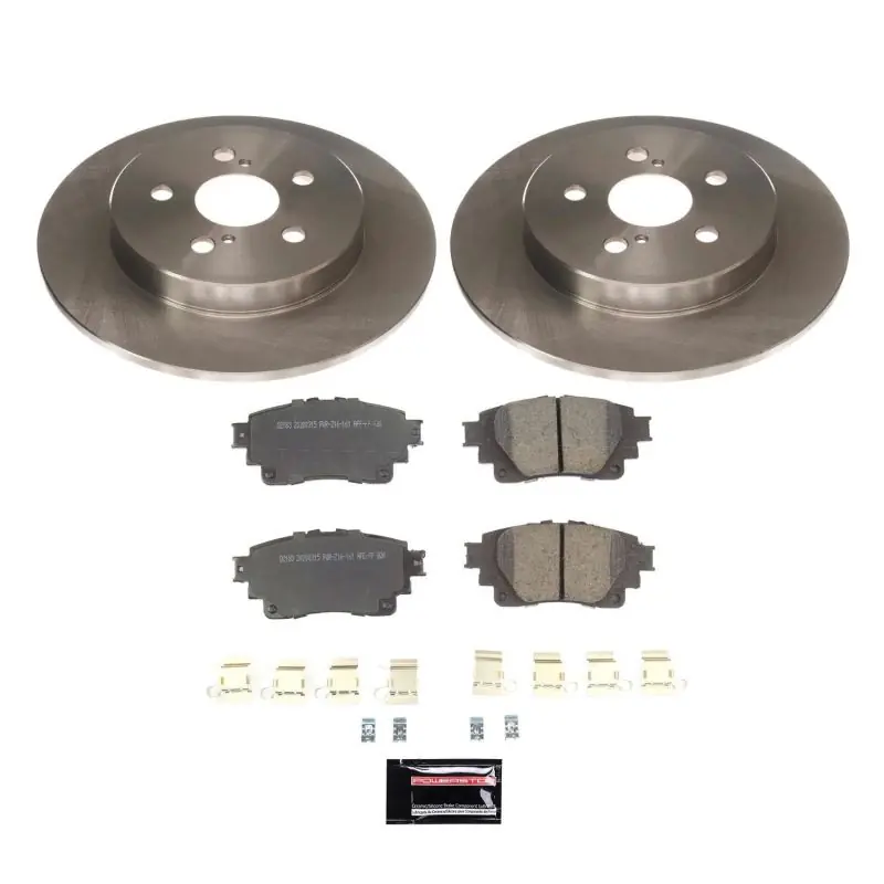 Power Stop 2019 Toyota Corolla Rear Autospecialty Brake Kit (PSBKOE8336)