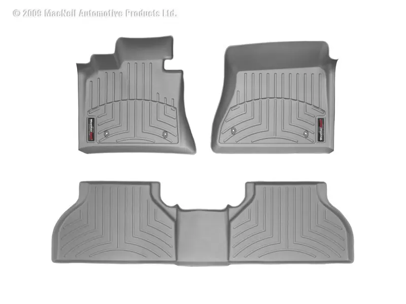 WT FloorLiner - Front - Grey (WET46580-1-2)
