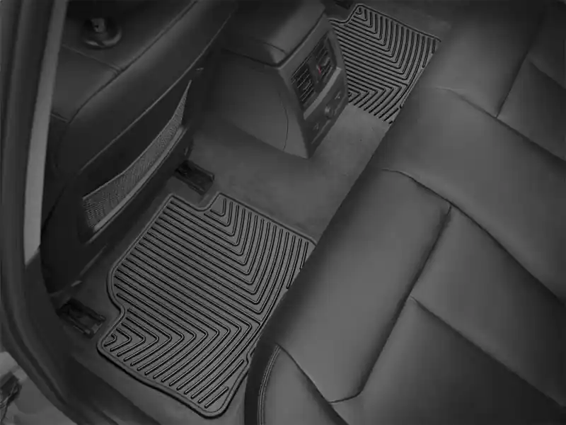 WeatherTech 2020+ Toyota Corolla Rear Rubber Mats - Black (WETW523)