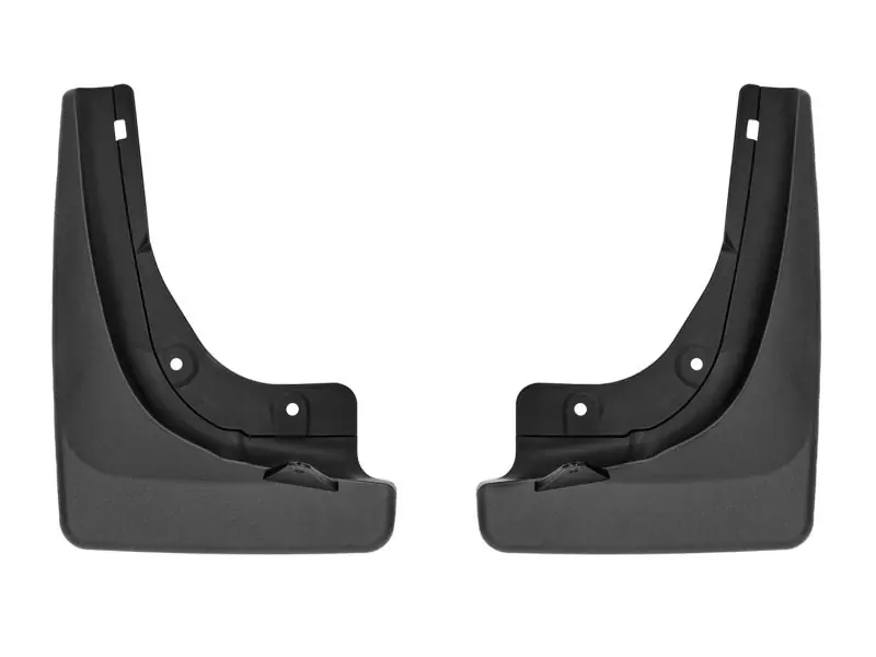 WeatherTech 20-24 Tesla Model Y No Drill Rear MudFlaps - Black (WET120181)