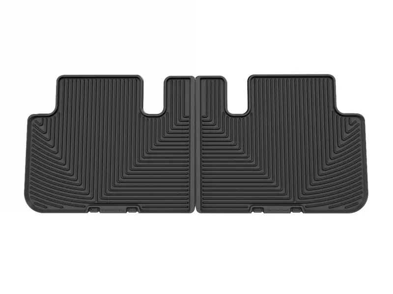 WeatherTech 21-24 Tesla Model S Rear All-Weather Floor Mats - Black (WETW644)