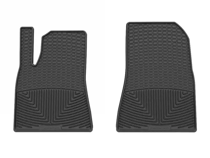 WeatherTech 17-23 Tesla Model 3 / 2024 Model 3 Highland Front All-Weather Floor Mats - Black (WETW645)