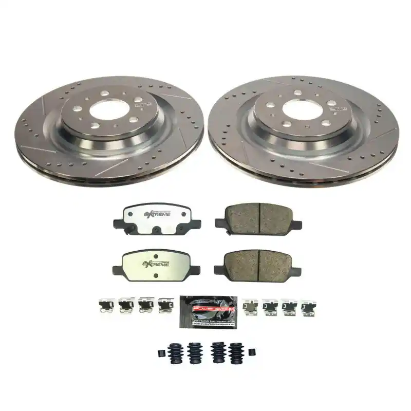 Power Stop 17-21 Tesla 3 Rear Z26 Street Brake Kit (PSBK8874-26)