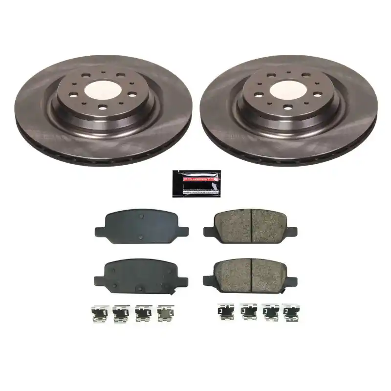 Power Stop 17-21 Tesla 3 Rear Autospecialty Brake Kit (PSBKOE8874)