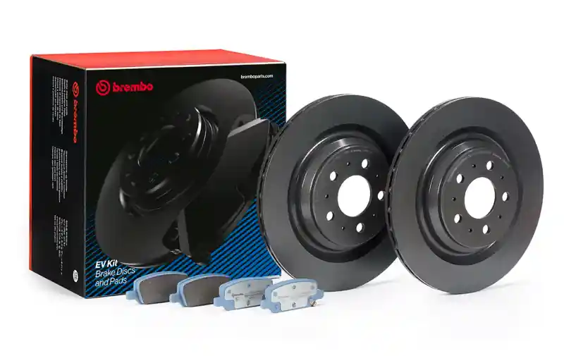 Brembo OE 17-21 Tesla Model 3/20-21 Model Y EV Brake Kit - Rear (BREKT08002)
