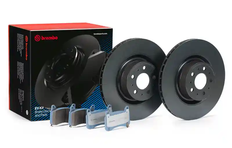 Brembo OE 17-23 Tesla Model 3/20-23 Model Y EV Brake Kit - Front (BREKT08003)