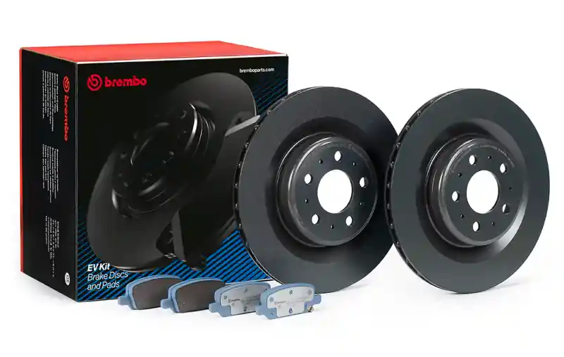 Brembo OE 17-21 Tesla Model 3/20-21 Model Y EV Brake Kit - Rear (BREKT08004)
