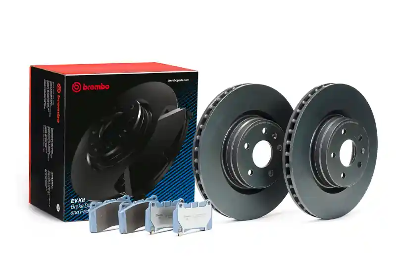 Brembo OE 12-21 Tesla Model S/16-21 Model X EV Brake Kit - Front (BREKT08021)