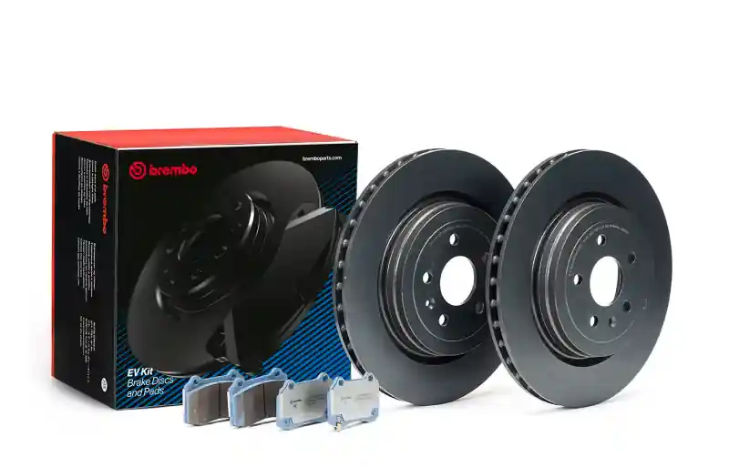 Brembo OE 12-21 Tesla Model S/16-21 Model X EV Brake Kit - Rear (BREKT08023)