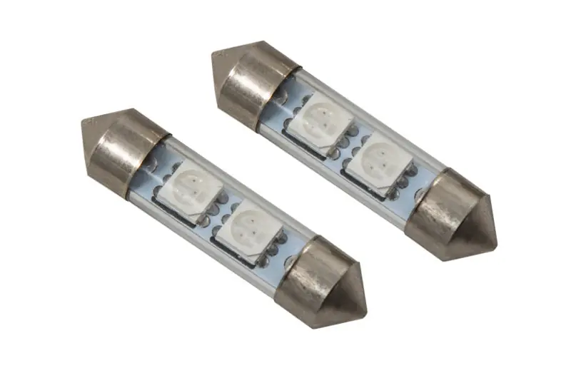 Diode Dynamics 36mm SMF2 LED Bulb - Red (Pair) (DIODD0080P)