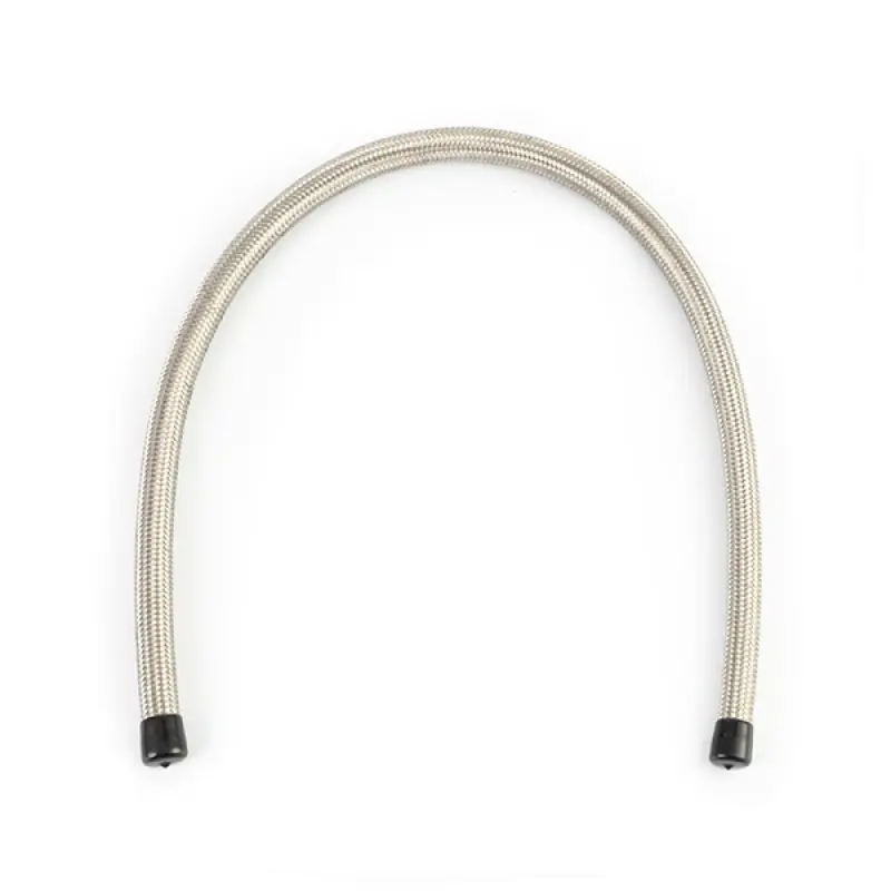 Mishimoto 3Ft Stainless Steel Braided Hose w/ -12AN Fittings - Stainless (MISMMSBH-1236-CS)