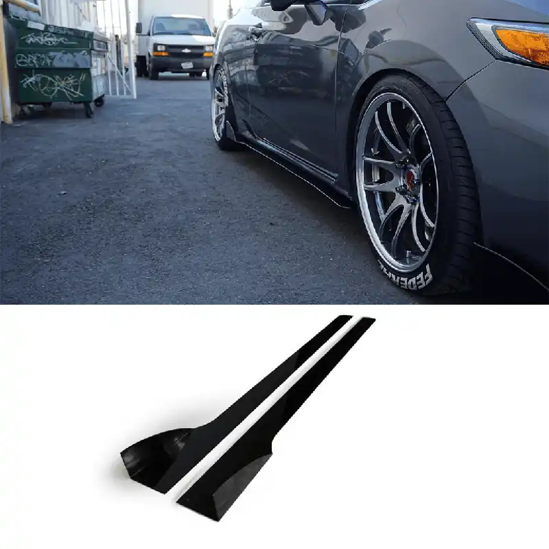 Aeroflow Dynamics Side Skirt Extension V2 (2012-2015 Honda Civic Si Coupe)