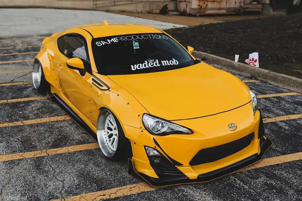 Aeroflow Dynamics Splitter (Trd Bumper) (2013-2016 Scion Frs)