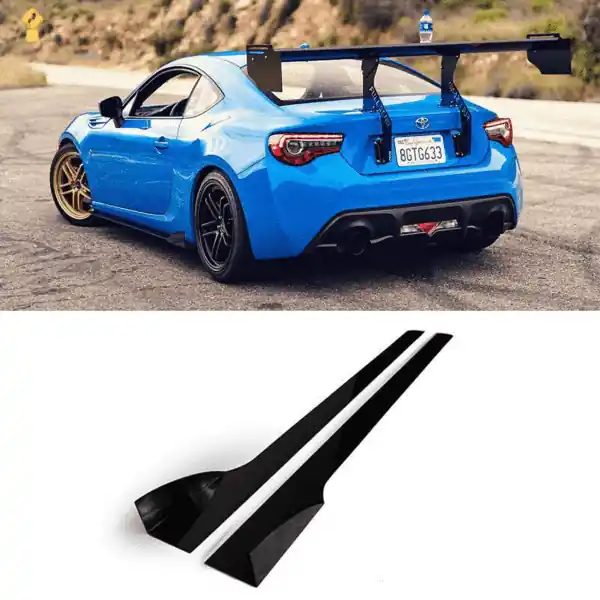 Aeroflow Dynamics 2013 - 2019 Scion Frs/ Subaru Brz Side Skirt Extension V2