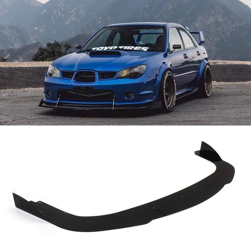 Aeroflow Dynamics Front Splitter V2 (2006-2007 Subaru WRX/STI)