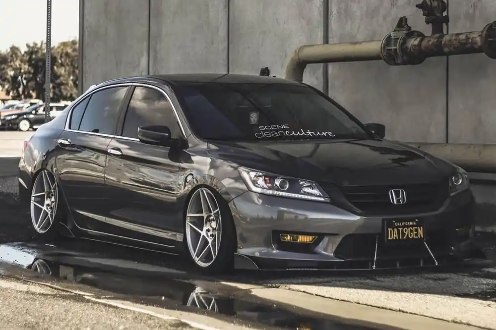 Aeroflow Dynamics 2013-2015 Honda Accord Splitter V2 ( Sedan)