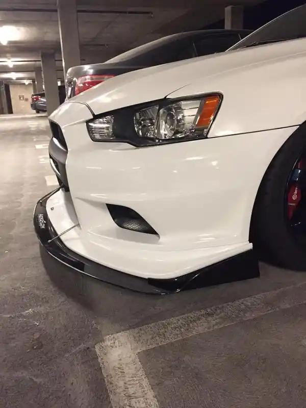 Aeroflow Dynamics 2008-2015 Mitubishi Evo X Splitter (Varis Bumper)