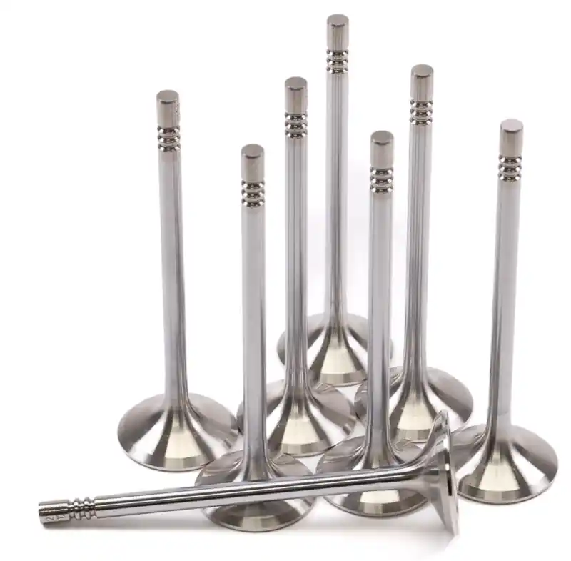 GSC P-D Ford Mustang 5.0L Coyote Gen 1/2 31.75mm Head (STD) Chrome Polished Exhaust Valve - Set of 8 (GSC2151-8)