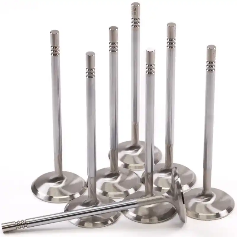 GSC P-D Ford Mustang 5.0L Coyote Gen 1/2 38.27mm Head (+1mm) Chrome Polished Intake Valve - Set of 8 (GSC2154-8)