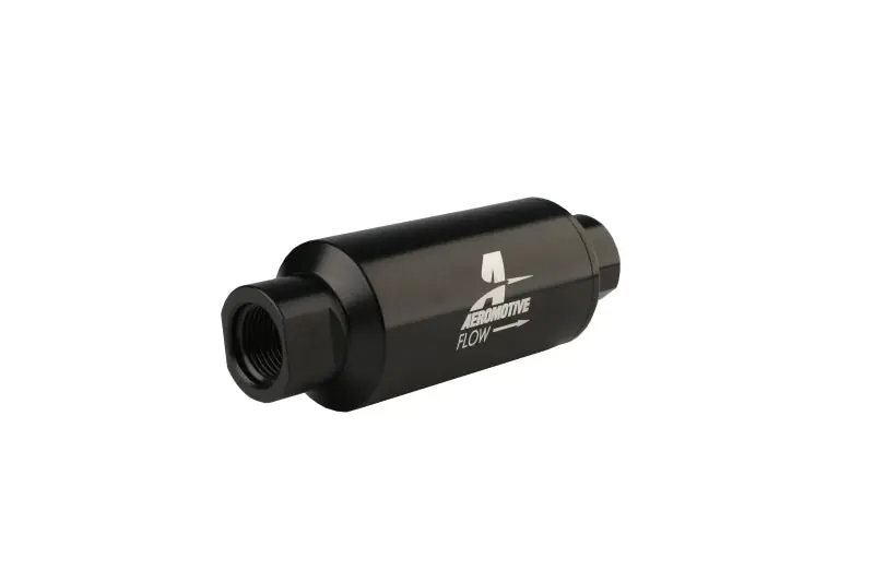 Aeromotive In-Line Filter - AN-10 - Black - 10 Micron (AER12321)