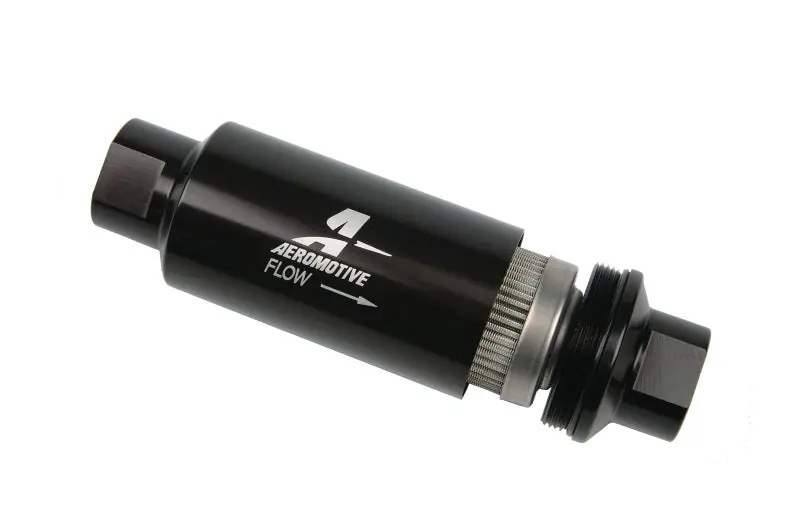 Aeromotive In-Line Filter - AN-10 - Black - 100 Micron (AER12324)