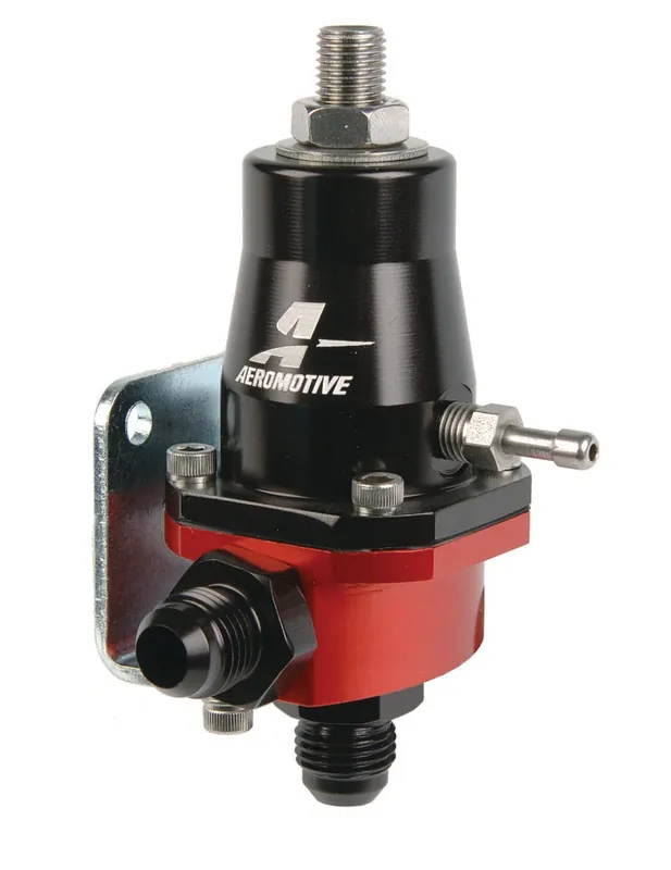 Aeromotive Compact Billet Adjustable EFI Regulator - (1) AN-6 Male Inlet and Return (AER13105)