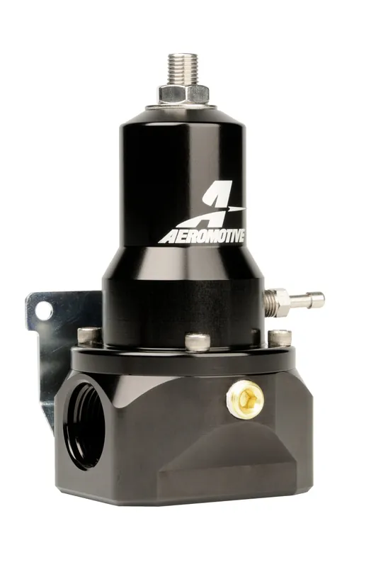 Aeromotive Regulator - 30-120 PSI - .313 Valve - 2x AN-10 Inlets / AN-10 Bypass (AER13134)