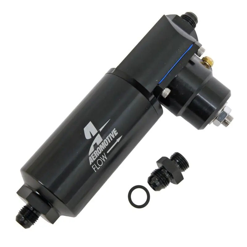Aeromotive Universal Filter Combo EFI Regulator 10 Micron AN-06 Flare (AER13147)