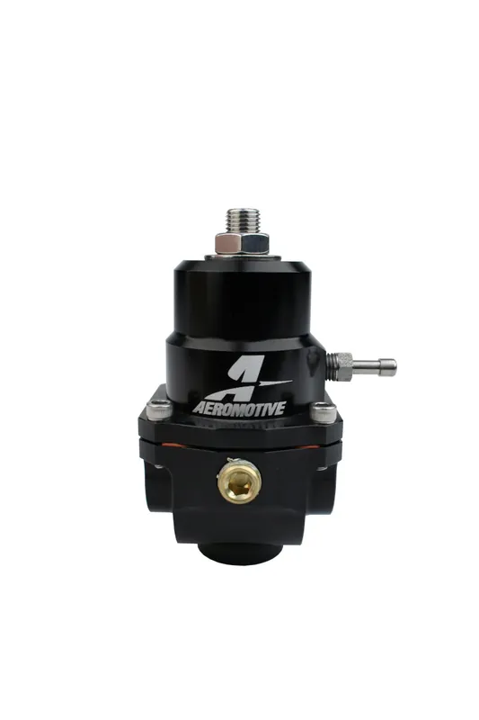 Aeromotive Adjustable Regulator - 35-75PSI - .188 Valve - (2) -08 Inlets/-08 Return (AER13303)
