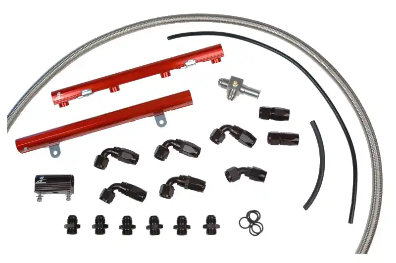 Aeromotive 05-06 Ford Mustang GT 4.6L 3 valve Fuel Rail System (AER14124)