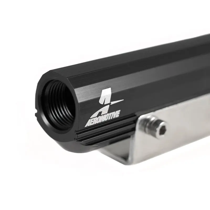 Aeromotive 02-14 Subaru WRX/07-20 Subaru STi Top Feed Fuel Rails - Black (AER14169)