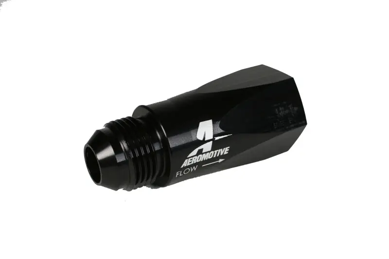 Aeromotive In-Line Full Flow Check Valve (Male -10 AN Inlet / Female -10 AN outlet) (AER15107)