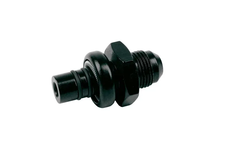 Aeromotive 1/2in Male Spring Lock / AN-08 Feed Line Adapter (Ford) (AER15125)