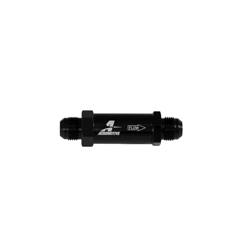Aeromotive In-Line Full Flow Check Valve (-10 AN Flare) - Black (AER15133)