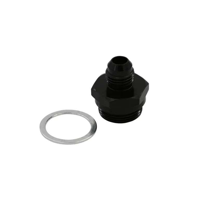 Aeromotive AN-06 Holley Carb 7/8in x 20 Thread Dual Feed Bowl Adapter Fitting (AER15201)