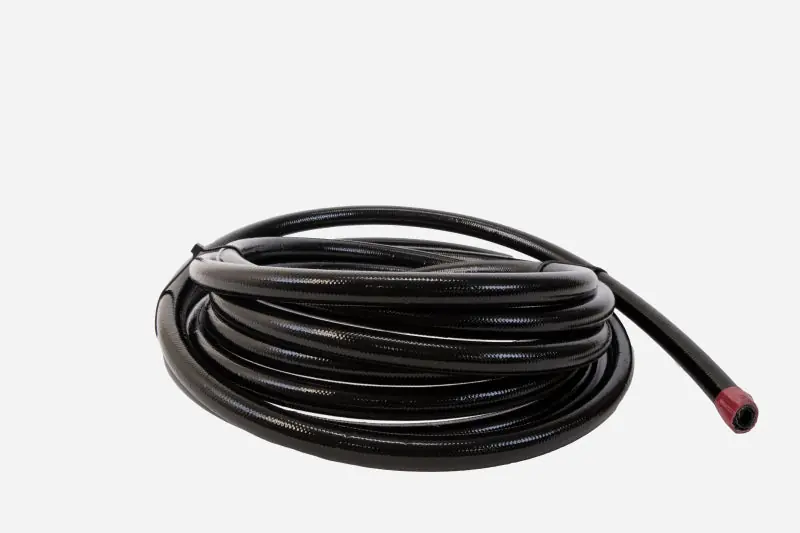 Aeromotive PTFE SS Braided Fuel Hose - Black Jacketed - AN-10 x 4ft (AER15327)