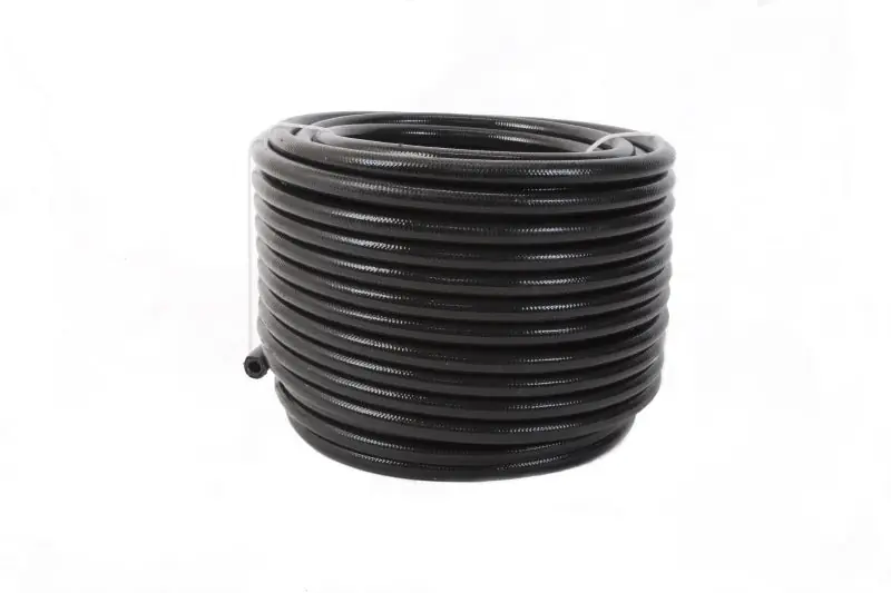 Aeromotive PTFE SS Braided Fuel Hose - Black Jacketed - AN-10 x 16ft (AER15338)