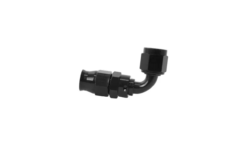 Aeromotive PTFE Hose End - AN-06 - 90 Deg - Black Anodized (AER15352)