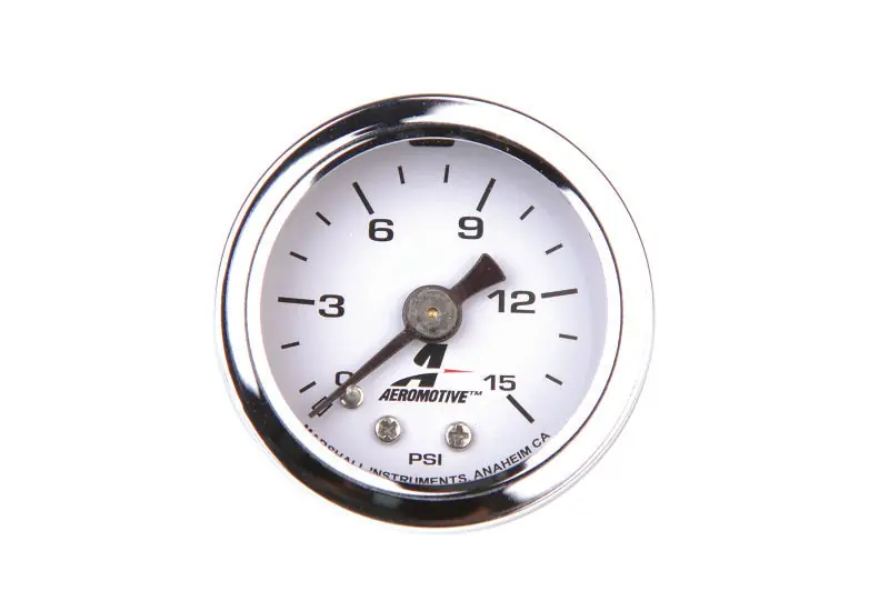 Aeromotive 0-15 PSI Fuel Pressure Gauge (AER15632)
